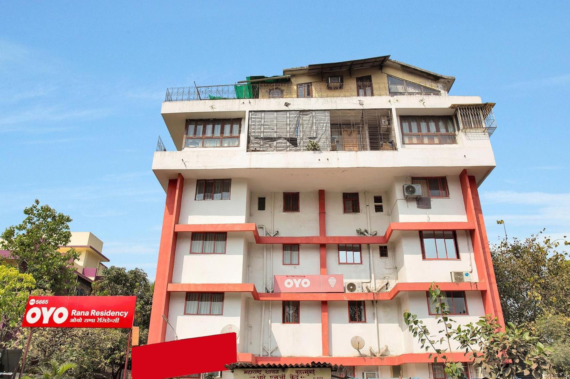 מומביי Hotel O Rana Residency Near Western Express Highway Metro Station מראה חיצוני תמונה